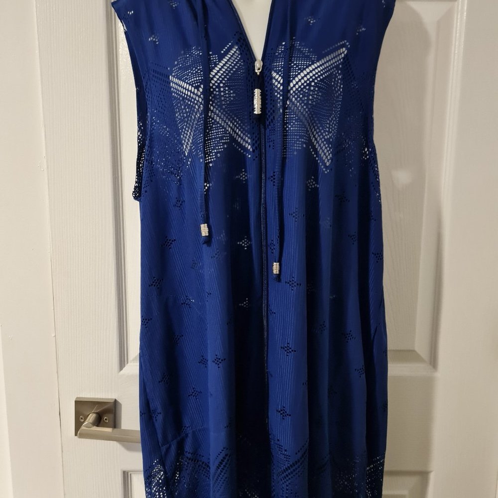 Dotti - blue swim cover-up